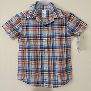 Toddler Carter’s Plaid Button Down Shirt